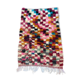 Moroccan Berber carpet Boujaad colorful 1.36x0.9m