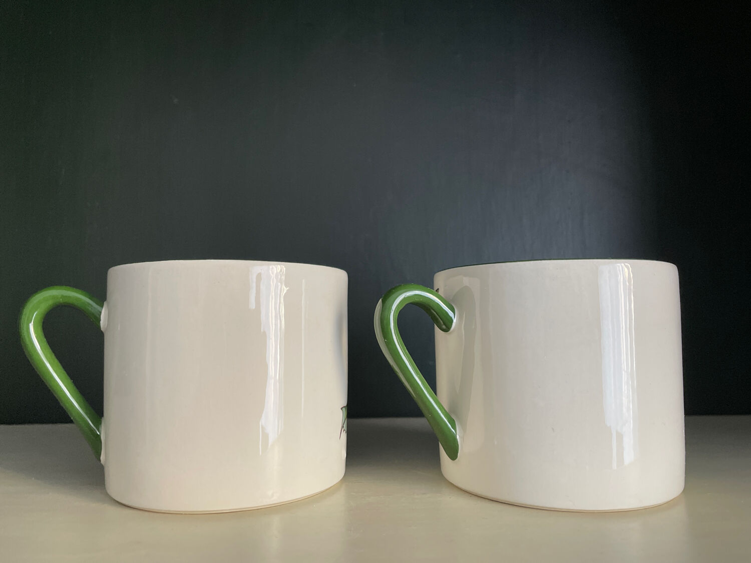 Duo of large cups Gien