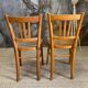 Pair of bistro chairs