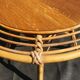 Bamboo and rattan side table
