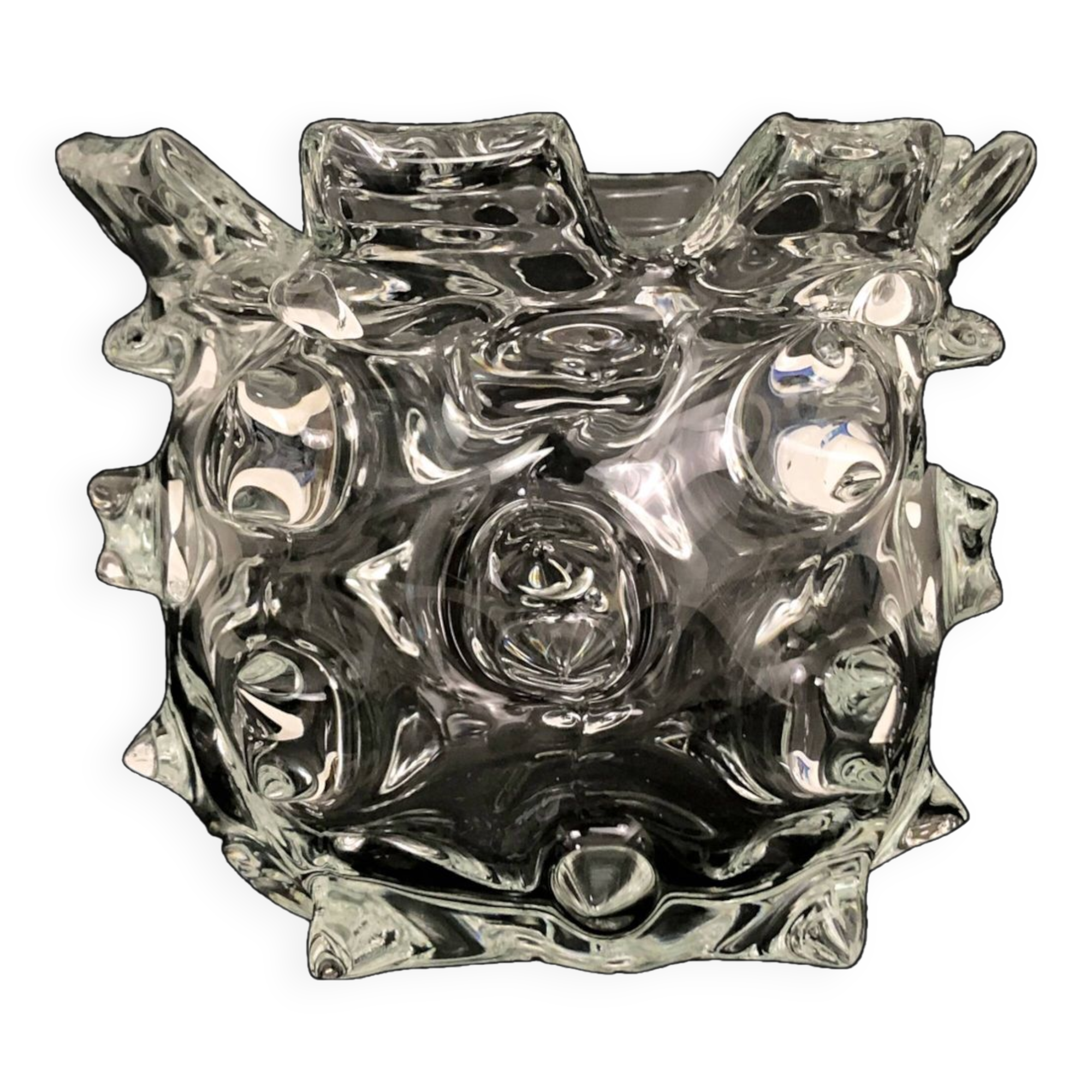 Barovier & Toso Murano vase Mugnoni. 1930s.