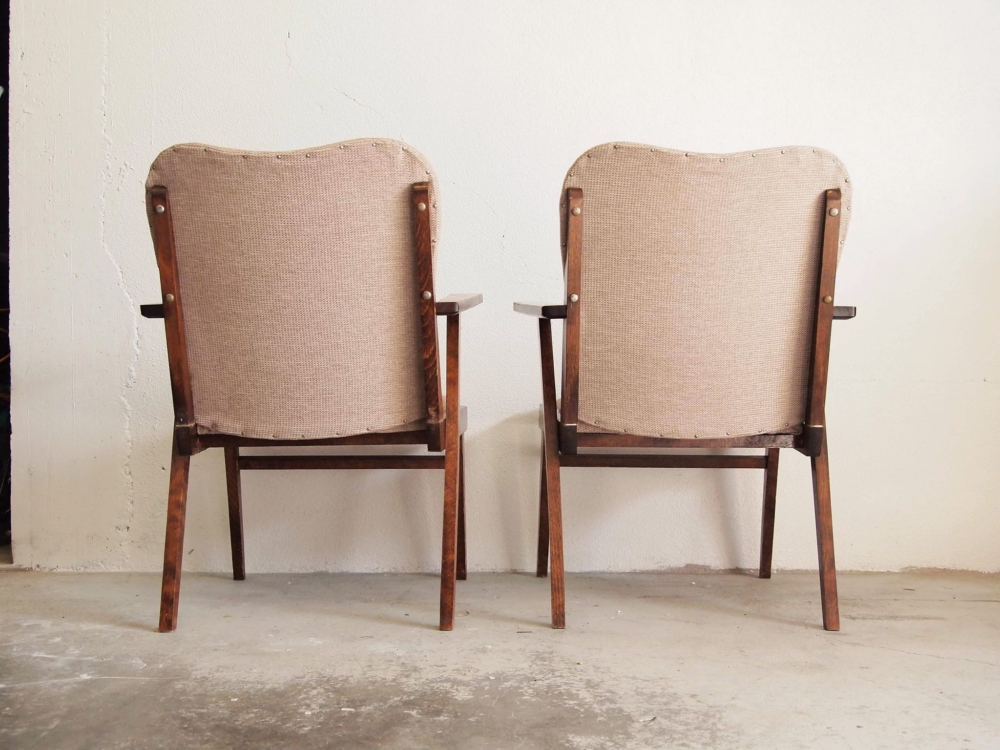 Pair of scandinavian armchairs