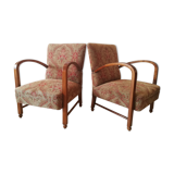 English armchair couple art deco