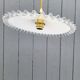 Serrated opaline suspension