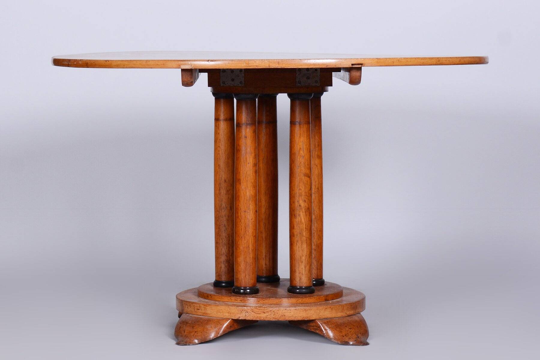Biedermeier Dining Table in Oak, Austria, 1830s