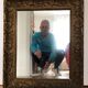 Miroir en bois sculpté et doré
