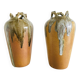 Pair of stoneware vases, Signed, 1950s/60s
