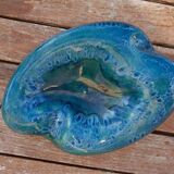 1950's free-form bowl ashtray
