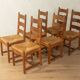 Brutalist dining chairs