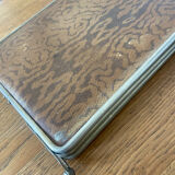 Vintage barber triptych mirror 1950 18x24cm