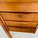 Vintage retro Danish mid-century teak desk by Bent Silberg Møbler 1960s