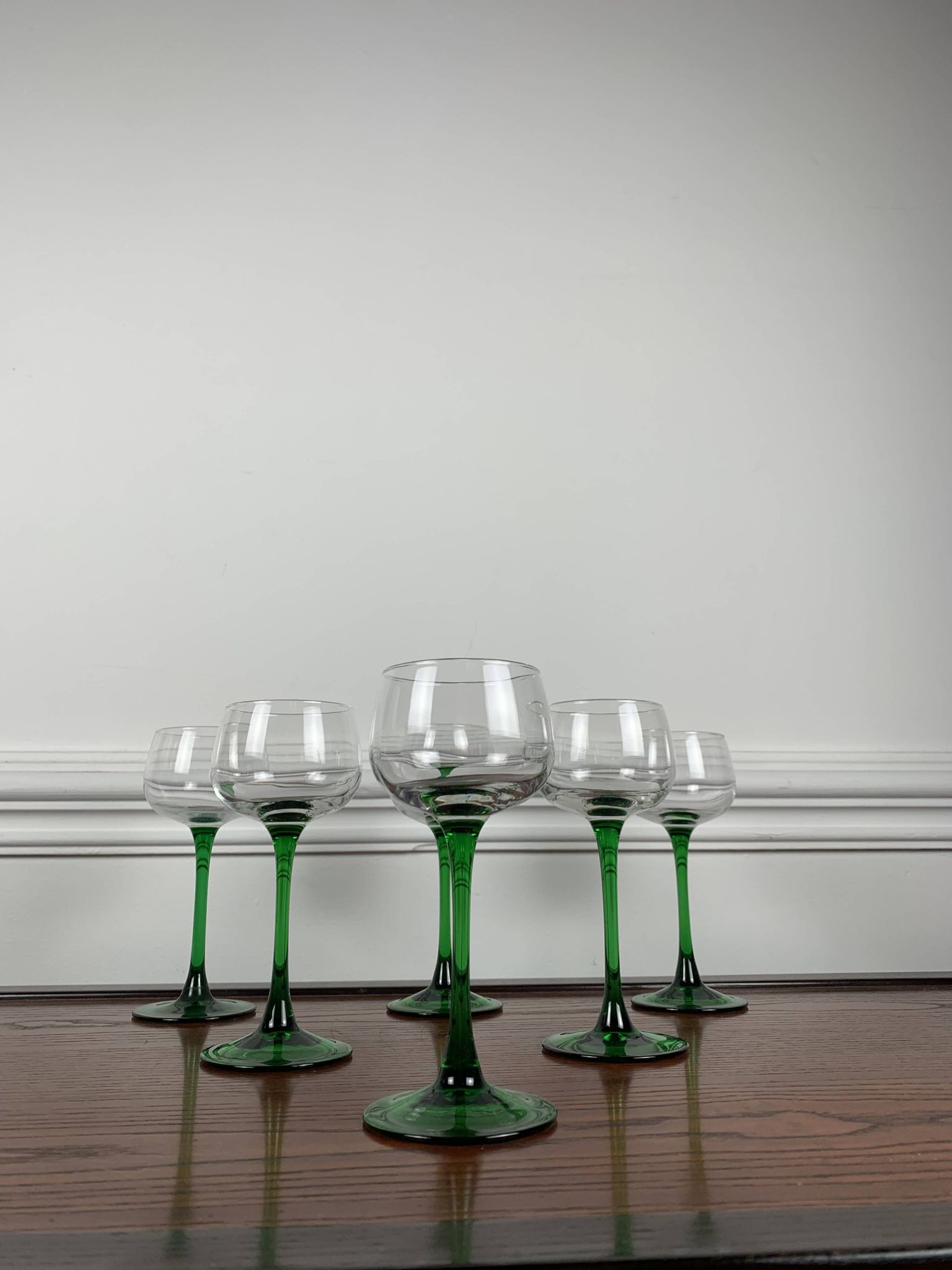 Set of 6 Alsace wine glasses
