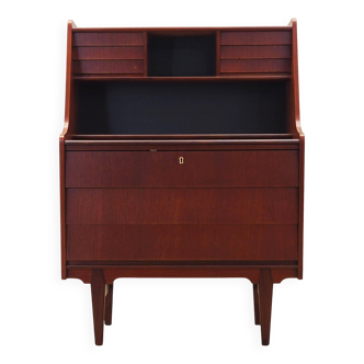 Teak secretary, Danish design, 1970s, production: Denmark