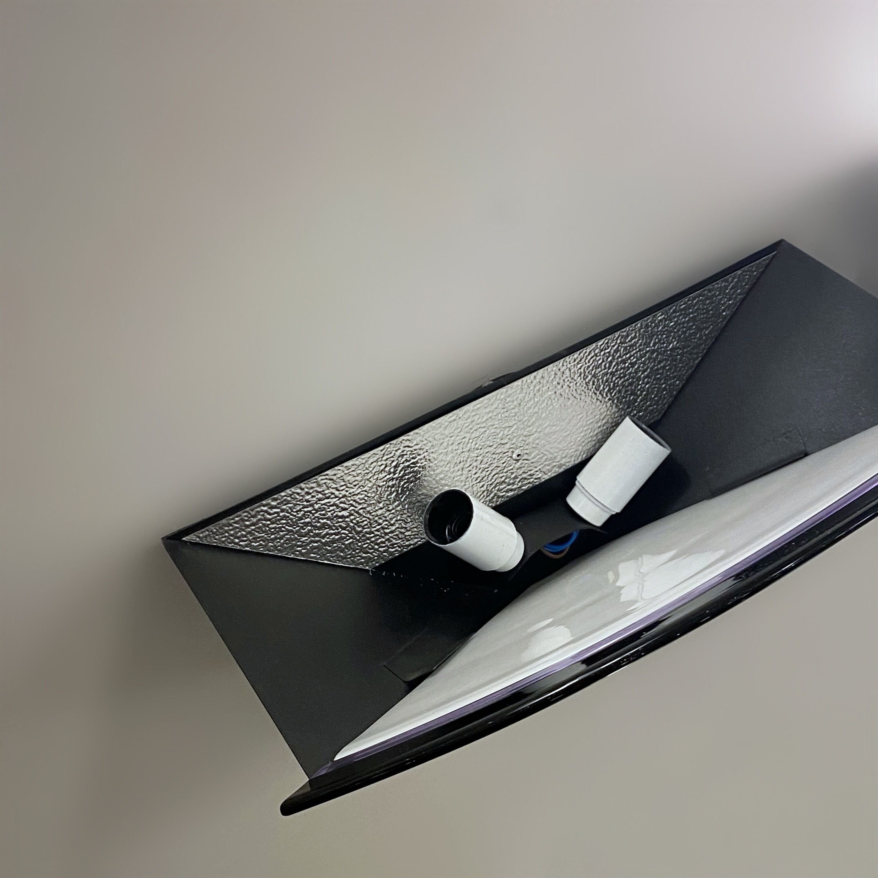 Pair of 1980's Murano sconces