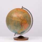 Raths Politischer Erdglobus 1950s Germany