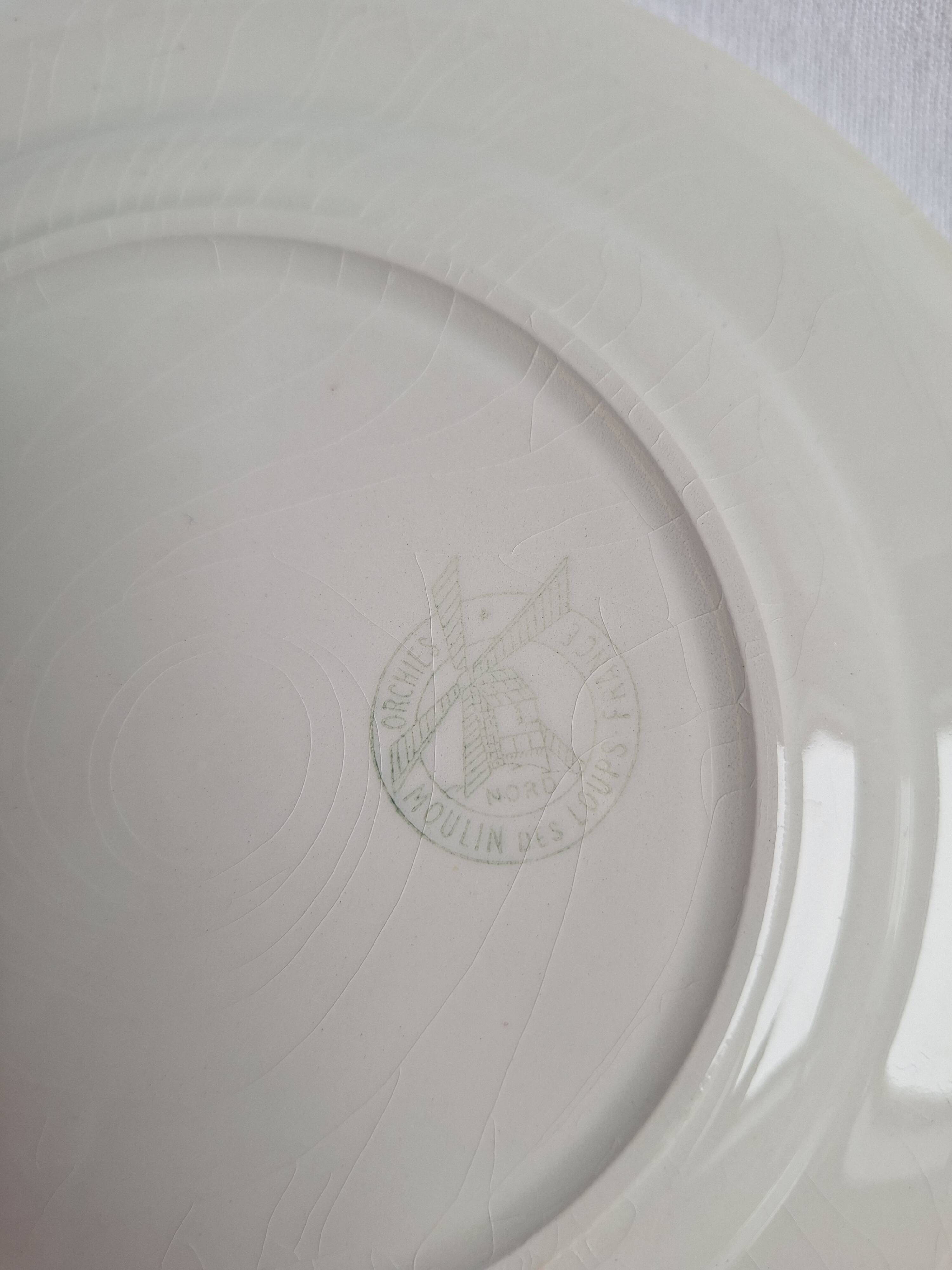 Moulin des Loups dessert plates