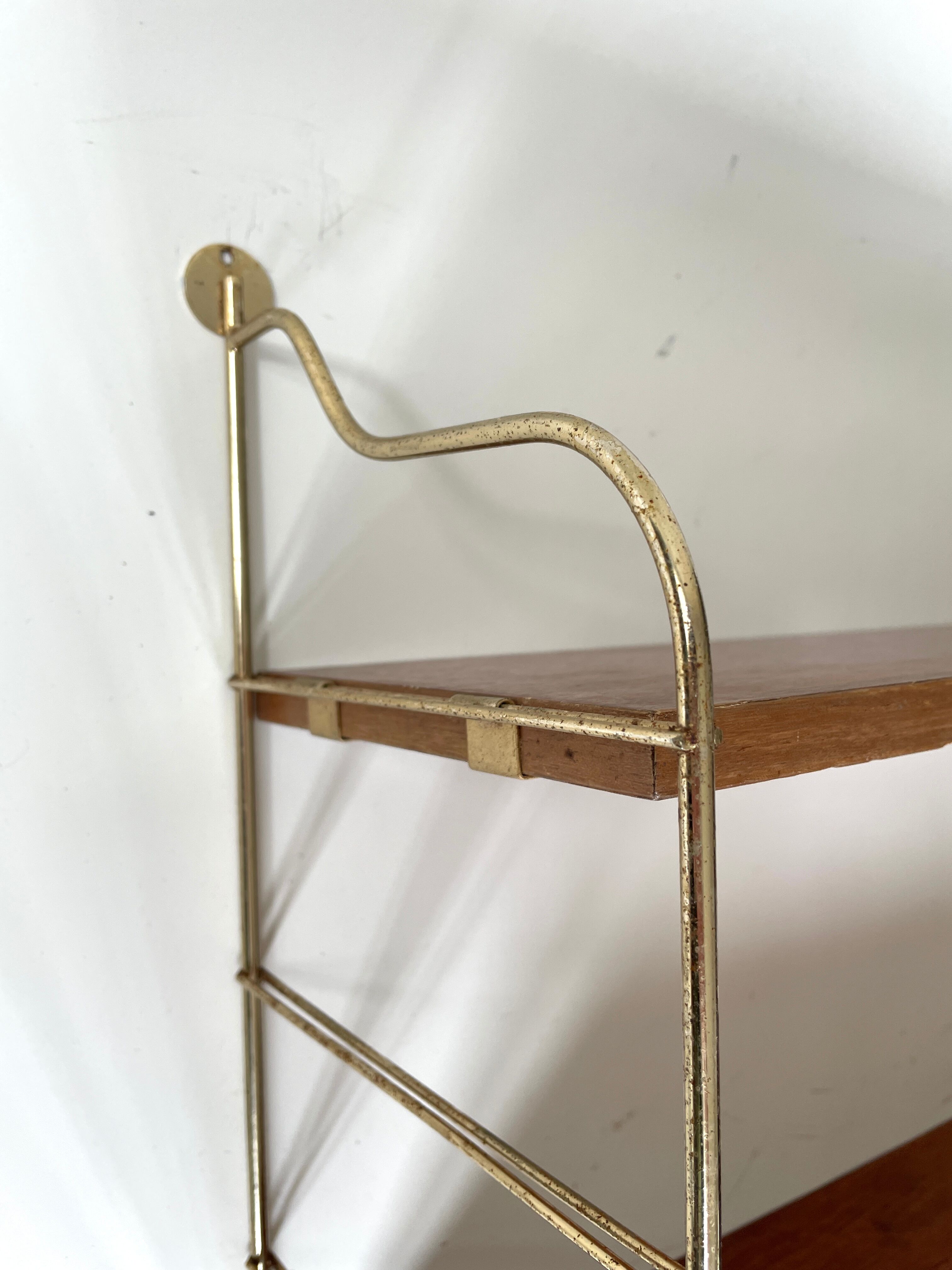 Wall shelves string vintage 1970