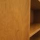 Danish ash veneer bookcase with adjustable shelves, 1970s