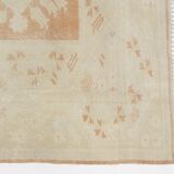 Oushak Anatolian Floral Carpet