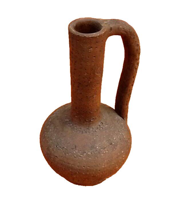 Terracotta Ceramic Pitcher / Jug