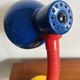 Lampe de bureau multicolore années 80
