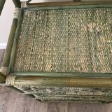 Meuble rotin vintage