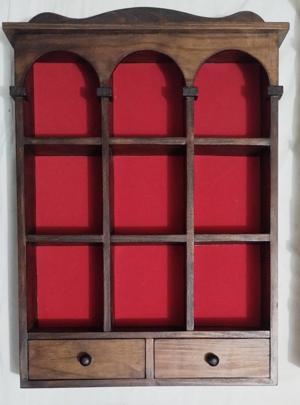 Lot de 4 étagères avec arcades "collection"