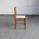 Ensemble de 6 chaises de salle à manger dans le style de Vico Magistretti.