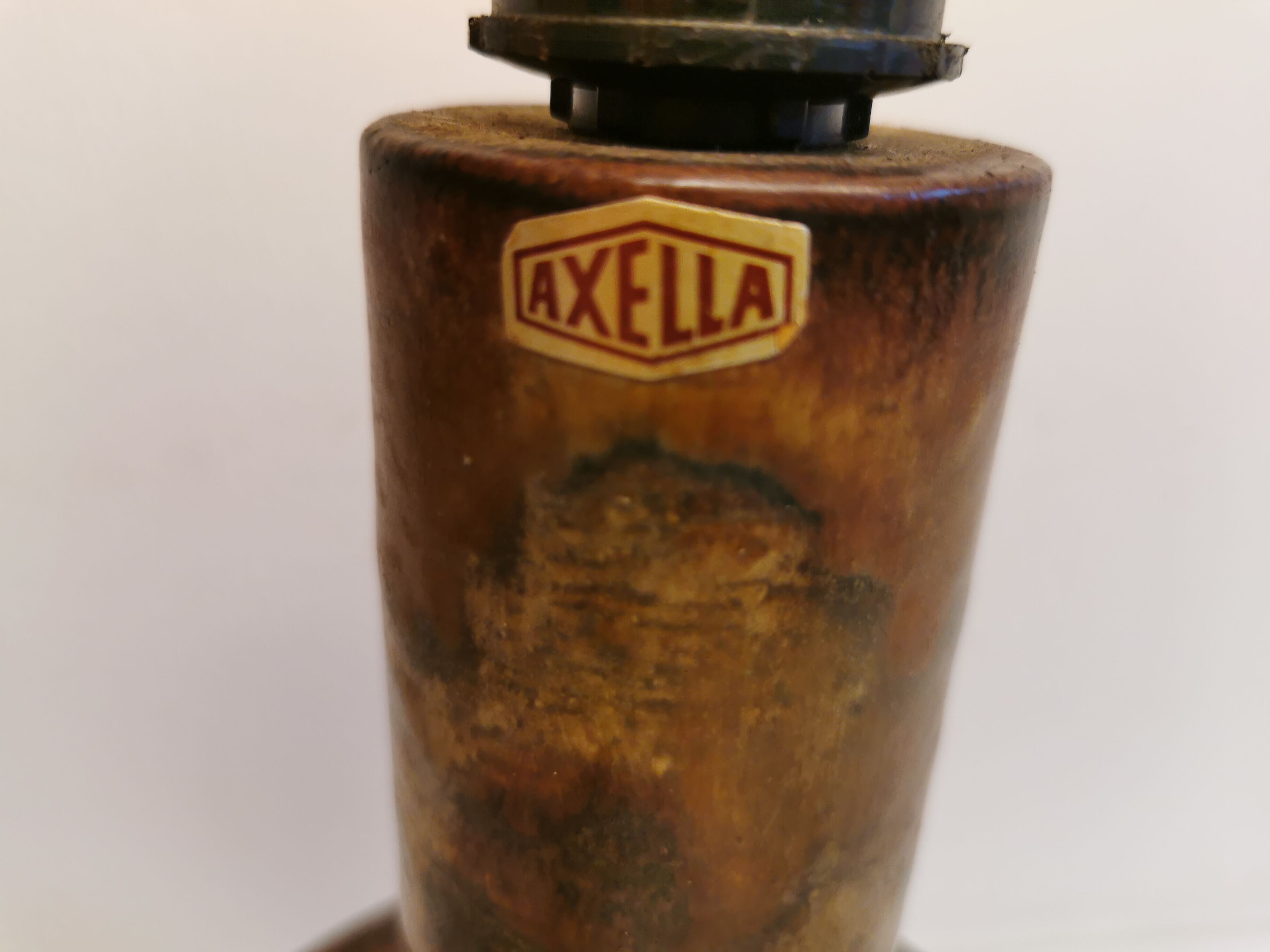 Ceramic table lamp from Danish Axella, 1960