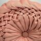 Vintage round cushion
