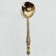 Hénin et Cie – 12 teaspoons with Russian-style silver-gilt handles
