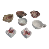 Ceramic lot signed Alice Colonieu