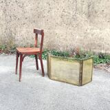 Brass fireplace screen