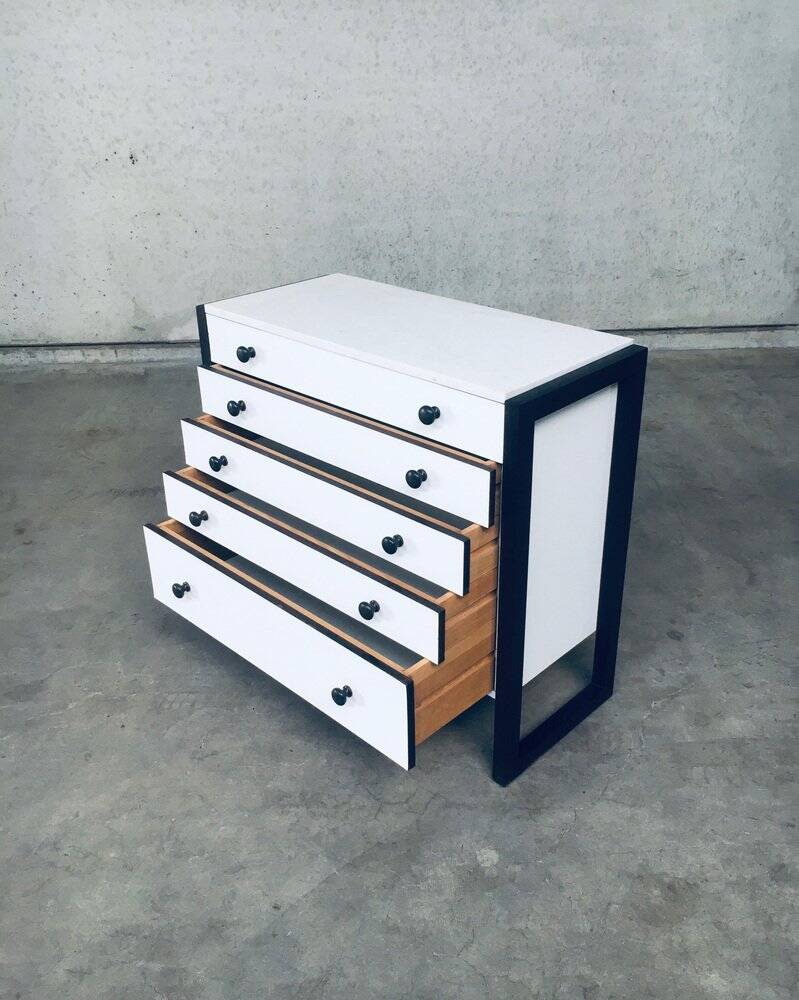 Mid-Century Modern Chest of Drawers, Belgium, 1960s
