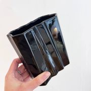 Vase vintage noir
