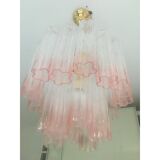 Paire of chandeliers en verre de Murano