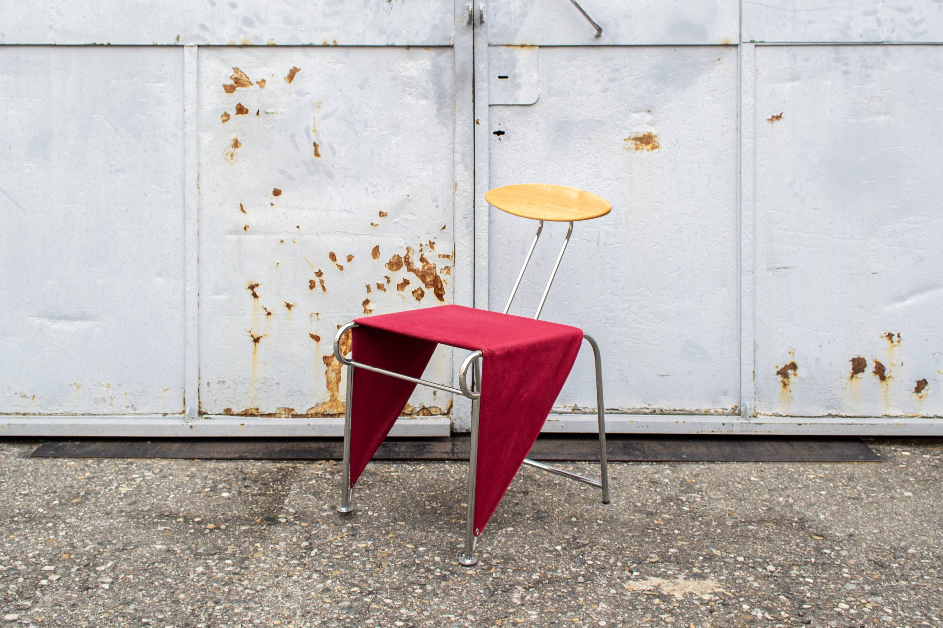 chair, model 'Notorious'  Massimo Iosa Ghini, Moroso 1988, Italy