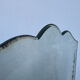 Art Deco engraved tabletop mirror