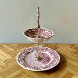 Antique double-decker servant - Enoch Wedgwood (Tunstall) Ltd - Royal Homes of Britain - 1960