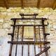 Vintage bamboo entrance hall with mirror circa 1920's