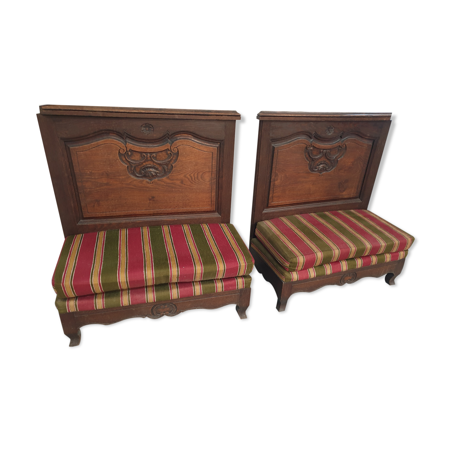 Pair of farm benches