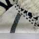 Handmade natural wool rug 250cm x 150cm