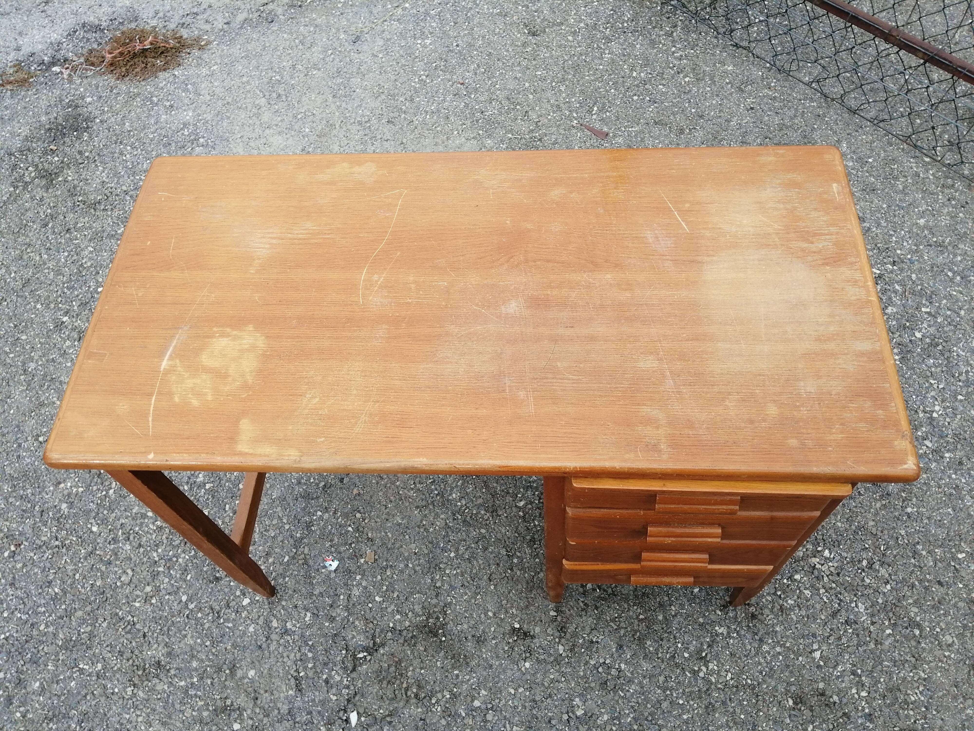 Vintage wooden desk 50s/60s
