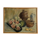 Old still life painting