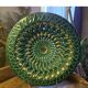 Magnificent and Huge Fruit Basket with Gold Highlights from the 50s-70s