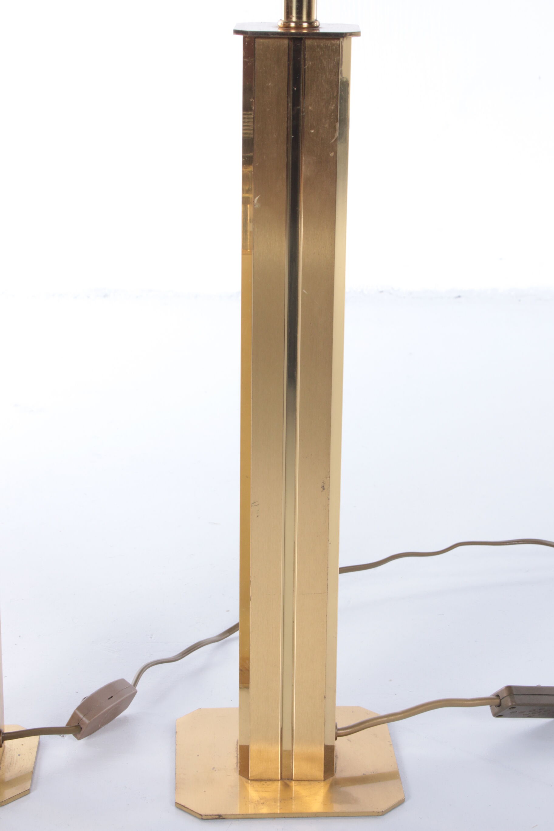 Set of 2 Hollywood Regency Table Lamps, 1970 Germany