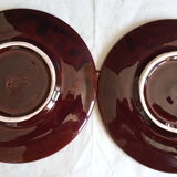 Vallauris - pair of plates by Marius Giuge