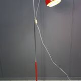 Red floorlamp by Josef Hurka 1960