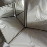 Vintage triptych mirror 65x27cm