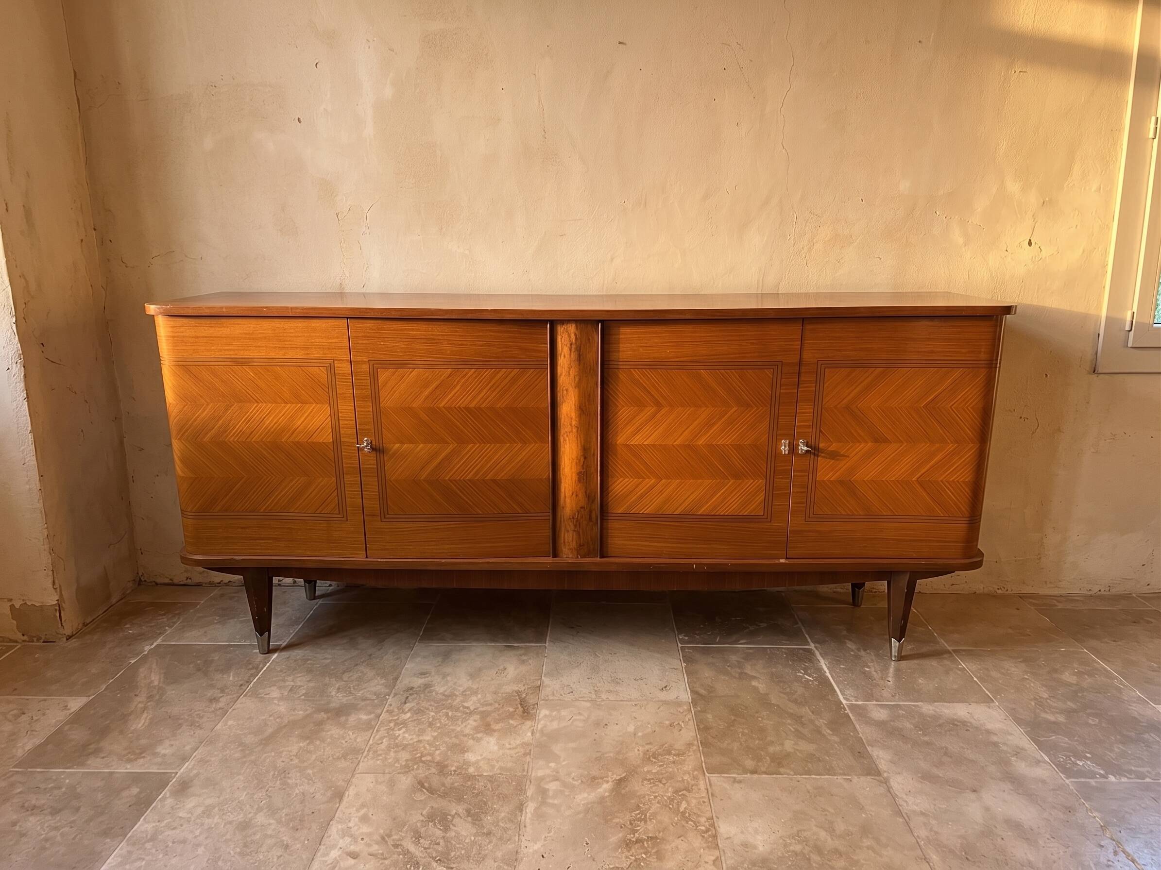 Solid wood sideboard